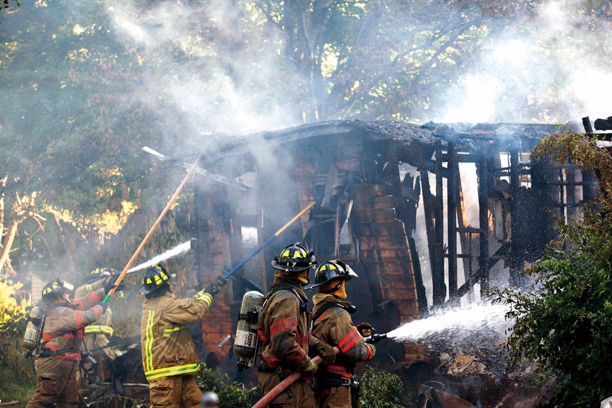 Structure fire response