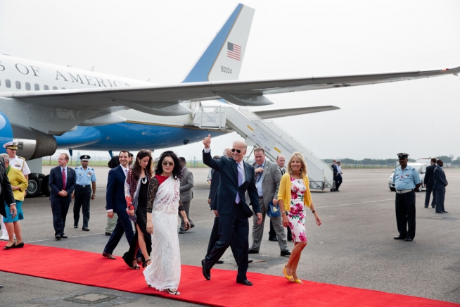 VP and Dr. Biden's trip to India and Singapore