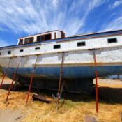 Waiting for/tendering back to the Star Flyer, Bahia Potrero, Costa Rica, March 15, 2013.