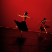 Dancers perform on Nov. 3, 2005, in Ohio University's School of Dance Senior Concert, produced and directed by the School of Dance seniors. The concert was an opportunity for the students to showcase their talents in front of an audience.